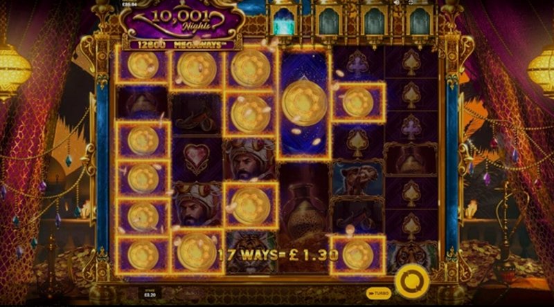 Играть 10 001 Nights от Red Tiger в казино 1Win