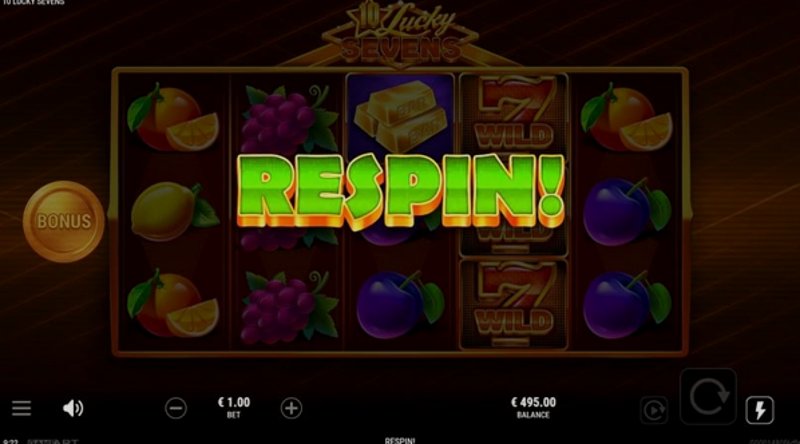 Играть 10 Lucky Sevens от Gameart в казино 1Win