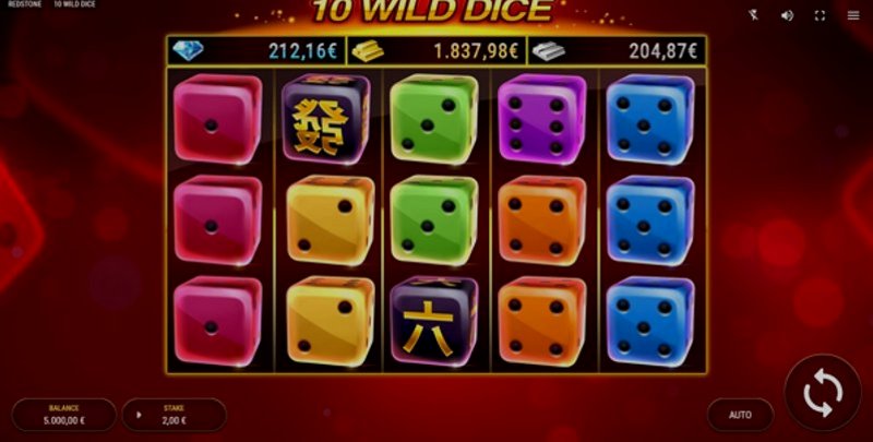 Играть 10 Wild Dice от Fazi в казино 1Win