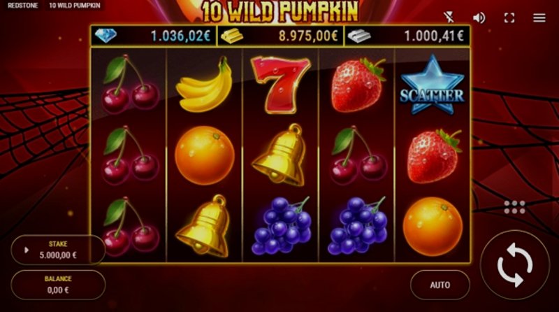Играть 10 Wild Pumpkin от Fazi в казино 1Win