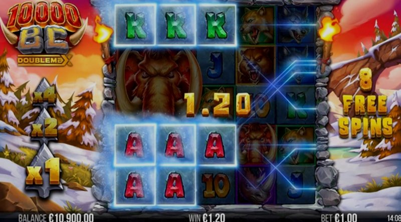 Играть 10000 BC DoubleMax от Yggdrasil в казино 1Win