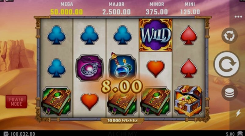 Играть 10000 Wishes от Microgaming в казино 1Win