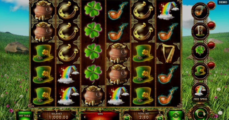 Играть 1st of the Irish от Red Rake в казино 1Win
