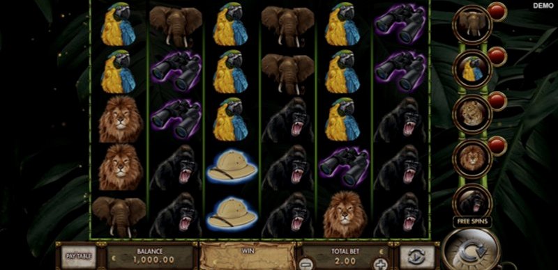 Играть 2 Kings of Africa от Red Rake в казино 1Win