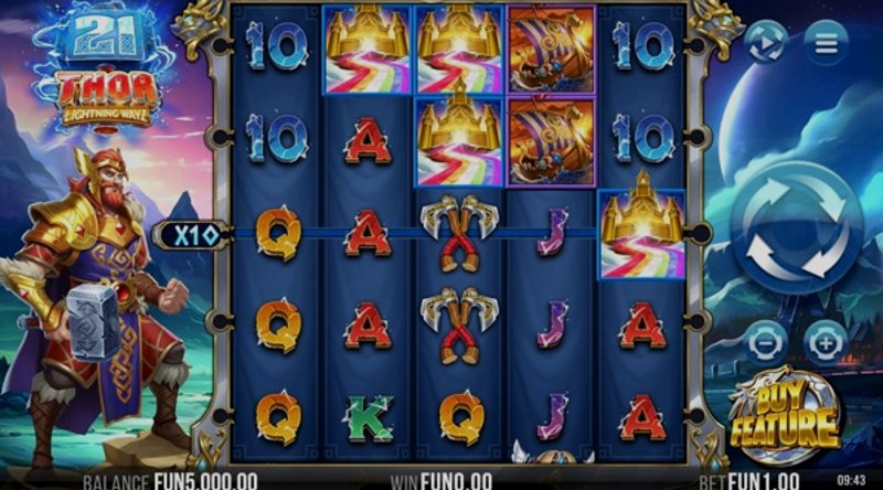 Играть 21 Thor Lightning Ways от 4theplayer в казино 1Win