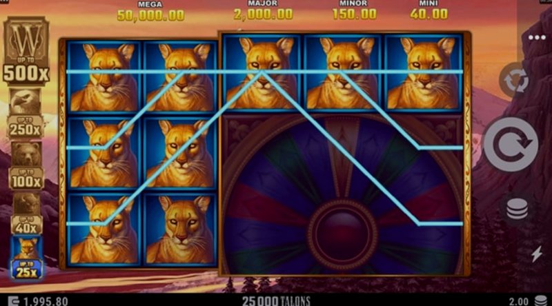 Играть 25000 Talons от Microgaming в казино 1Win