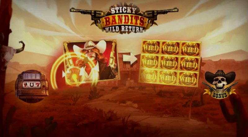 Играть Sticky Bandits от Quickspin в казино 1Win