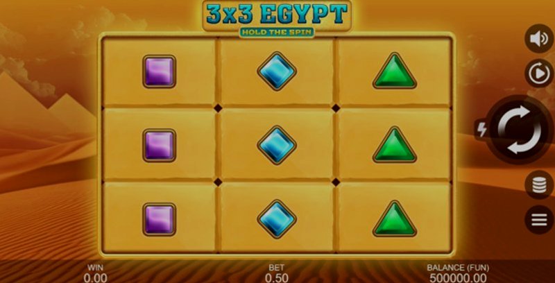 Играть 3X3 Egypt: Hold The Spin от Gamzix в казино 1Win