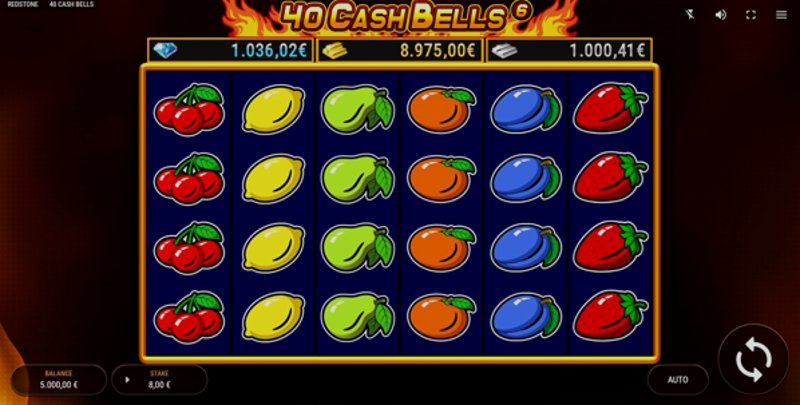 Играть 40 Cash Bells от Fazi в казино 1Win