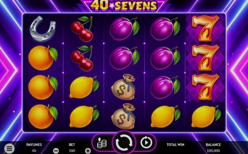 Играть 40 Sevens от Apparat в казино 1Win
