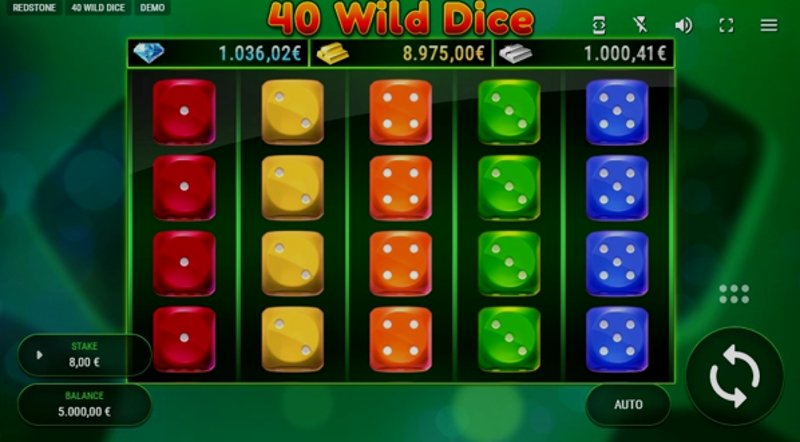 Играть 40 Wild Dice от Fazi в казино 1Win