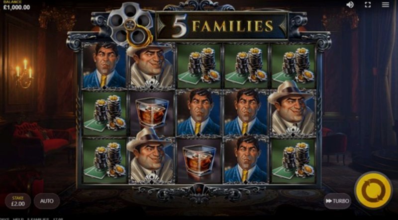 Играть 5 Families от Red Tiger в казино 1Win