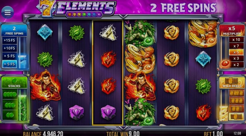 Играть 7 Elements от 4theplayer в казино 1Win