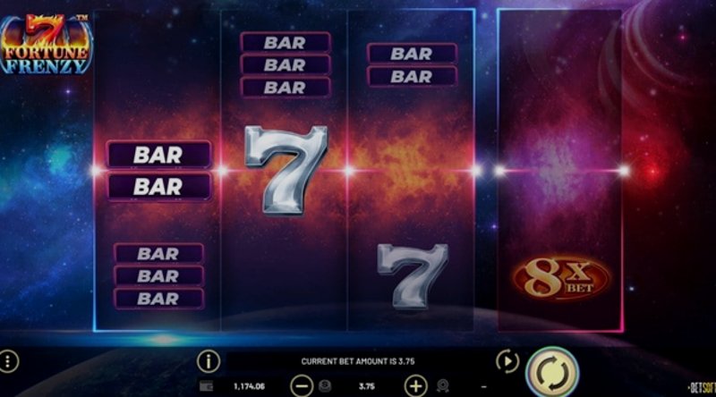 Играть 7 Fortune Frenzy от Betsoft в казино 1Win