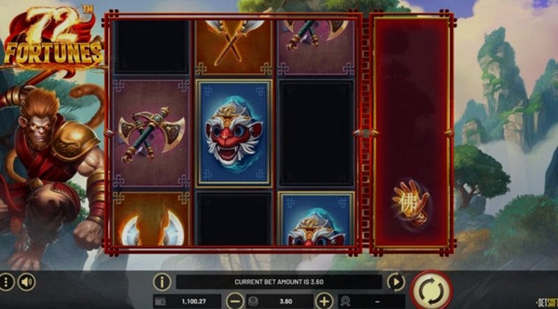 Играть 72 Fortunes от Betsoft в казино 1Win