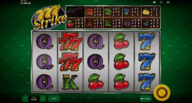 Играть 777 Strike от Red Tiger в казино 1Win