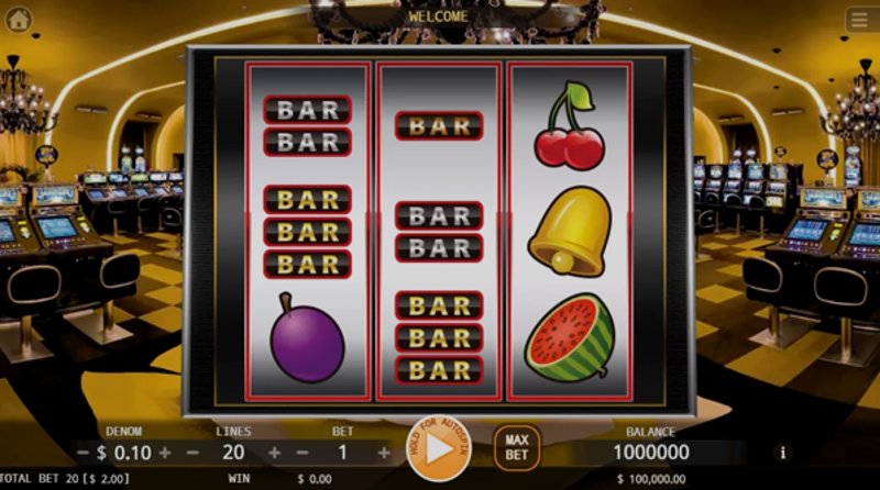 Играть 777 Vegas от Kagaming в казино 1Win