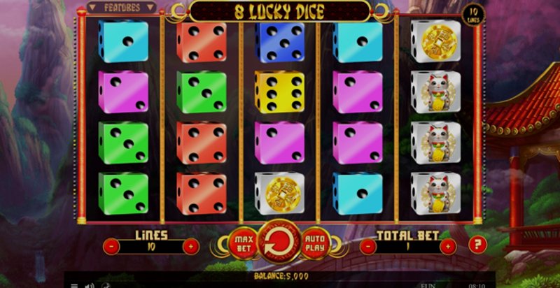 Играть 8 Lucky Dice в Azerbaijan в казино 1Win