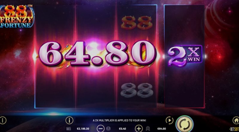 Играть 88 Frenzy Fortune от Betsoft в казино 1Win