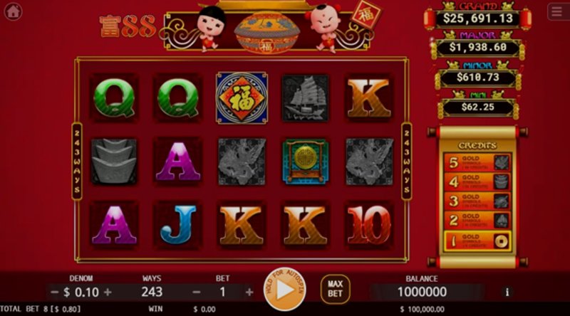 Играть 88 Riches от Gameart в казино 1Win