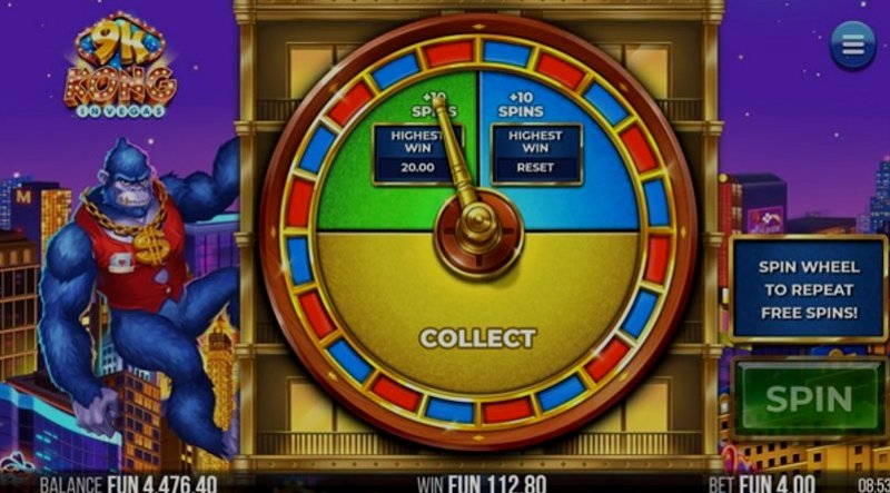 Играть 9k Kong in Vegas от 4theplayer в казино 1Win