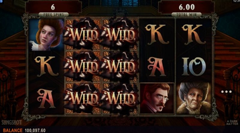 Играть A Dark Matter от Microgaming в казино 1Win
