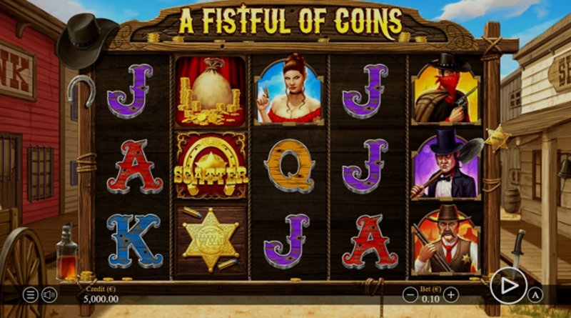 Играть A Fistful of Coins от Zeus Play в казино 1Win