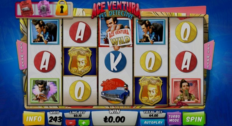 Играть Ace Ventura от Playtech в казино 1Win