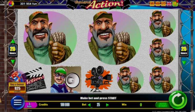 Играть Action! от Belatra в казино 1Win