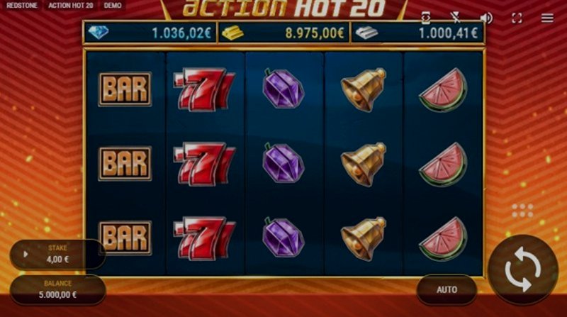 Играть Action Hot 20 от Fazi в казино 1Win
