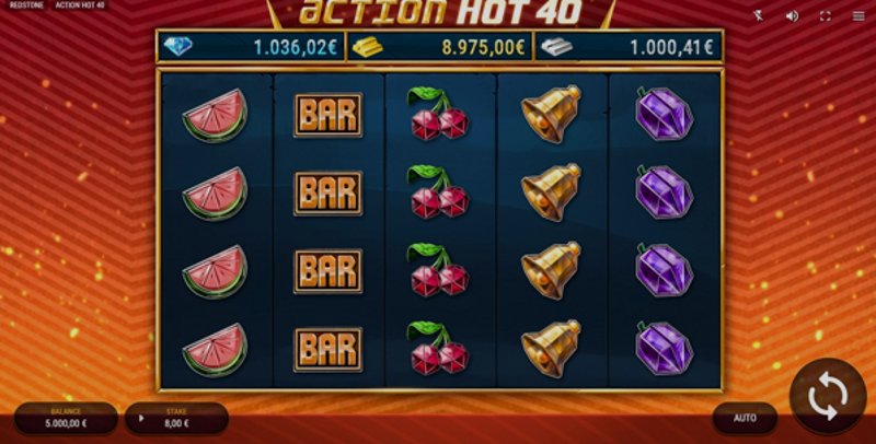 Играть Action Hot 40 от Fazi в казино 1Win