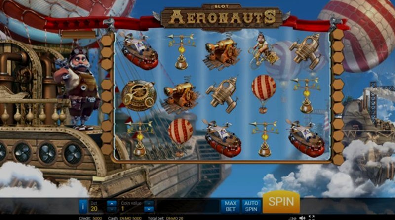 Играть Aeronauts от Evoplay в казино 1Win
