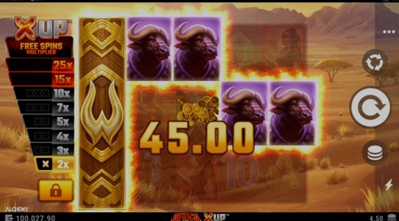 Играть Africa X UP от Games Global в казино 1Win