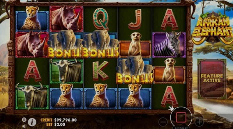 Играть African Elephant от Pragmatic в казино 1Win