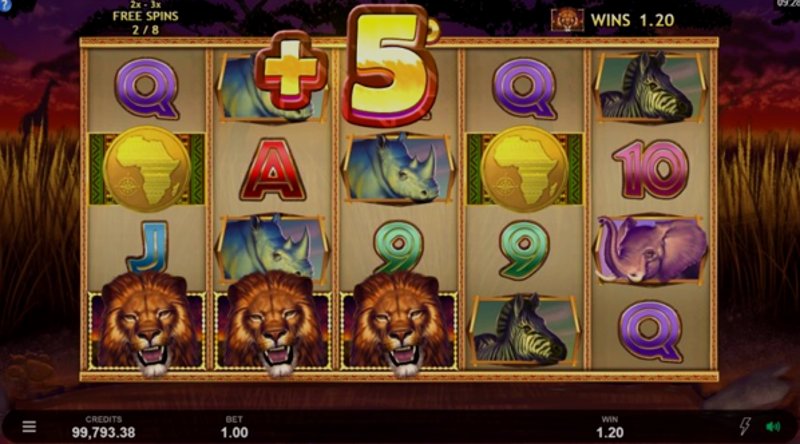 Играть African Quest от Microgaming в казино 1Win