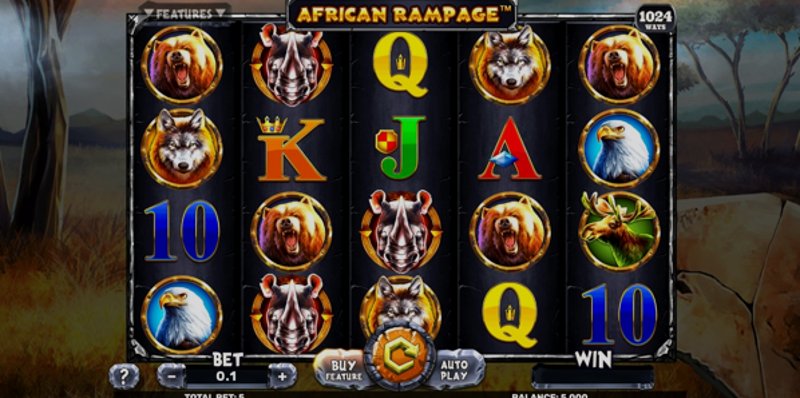African Rampage Spinomenal в казино 1Win (1Вин) African Rampage Spinomenal в казино 1Win (1Вин)