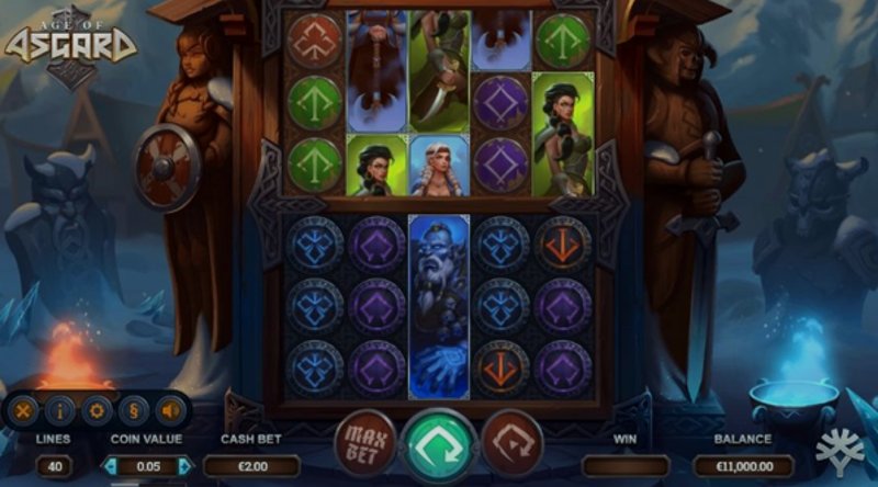 Играть Age of Asgard от Yggdrasil в казино 1Win