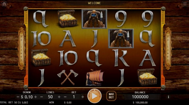 Играть Age of Vikings от Kagaming в казино 1Win