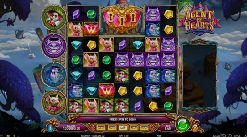 Играть Agent of Hearts от Playn Go в казино 1Win