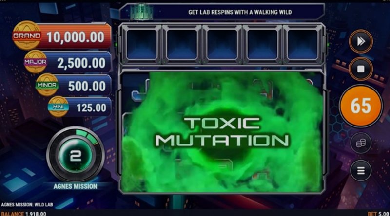 Играть Agnes Mission: Wild Lab от Microgaming в казино 1Win