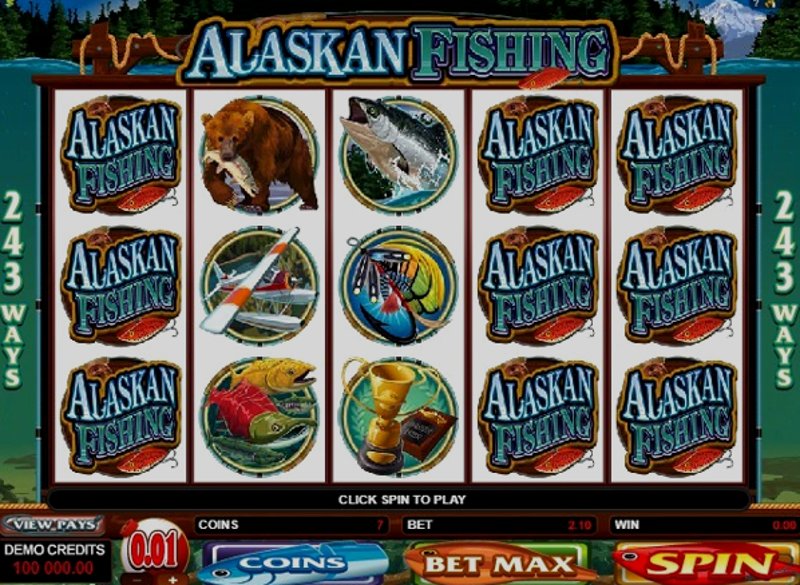 Играть Alaskan Fishing от Microgaming в казино 1Win