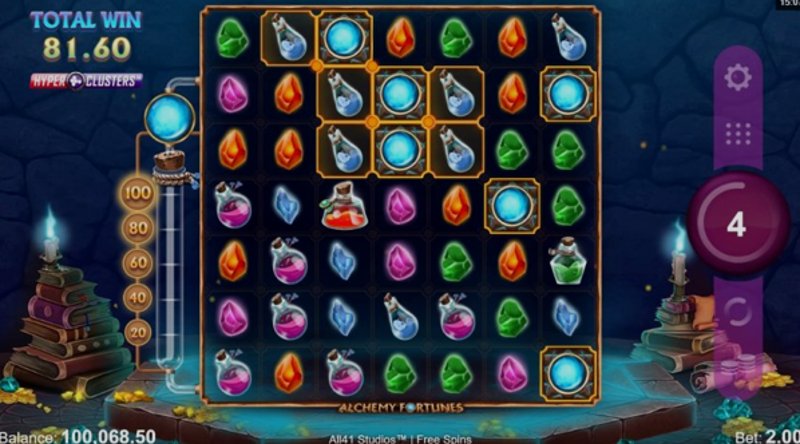 Играть Alchemy Fortunes от Microgaming в казино 1Win