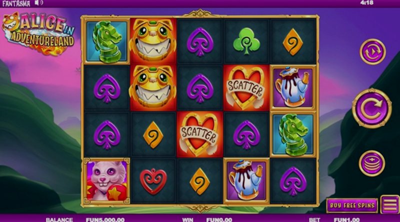 Играть Alice от Cool Games в казино 1Win