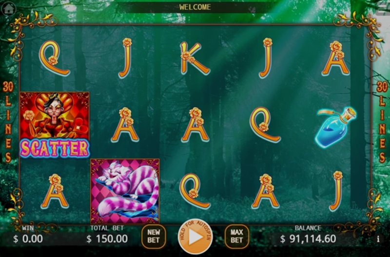 Играть Alice In MegaLand от Kagaming в казино 1Win