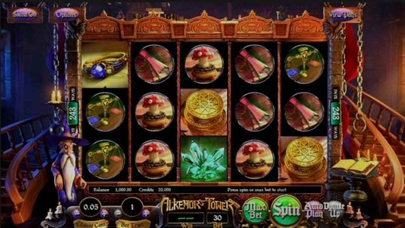 Играть Alkemors Tower от Betsoft в казино 1Win