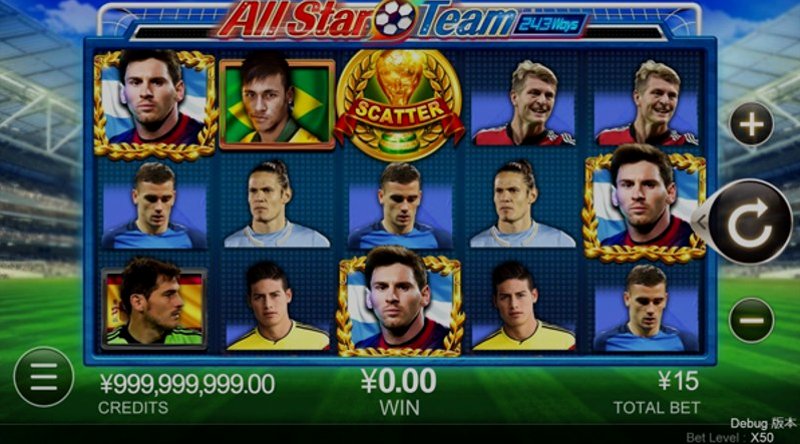 Играть All Star Team от Cq9 в казино 1Win