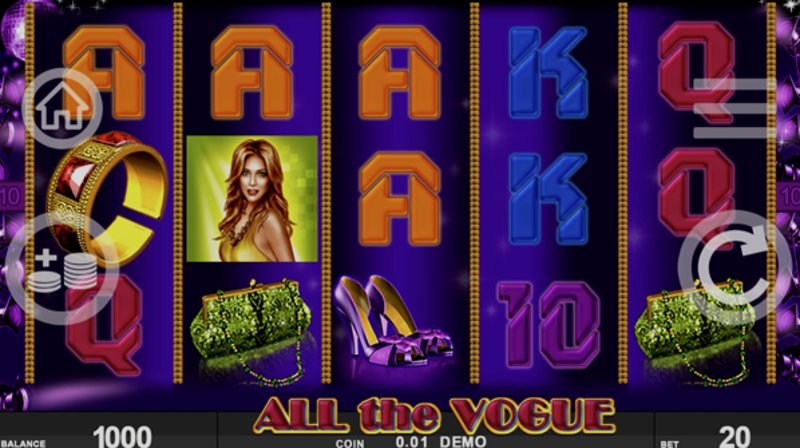 Играть All The Vogue от Spinthon в казино 1Win
