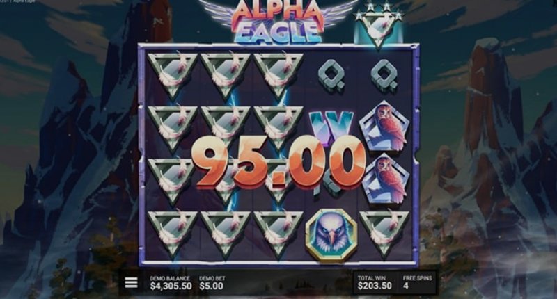 Играть Alpha Eagle от Hacksaw в казино 1Win