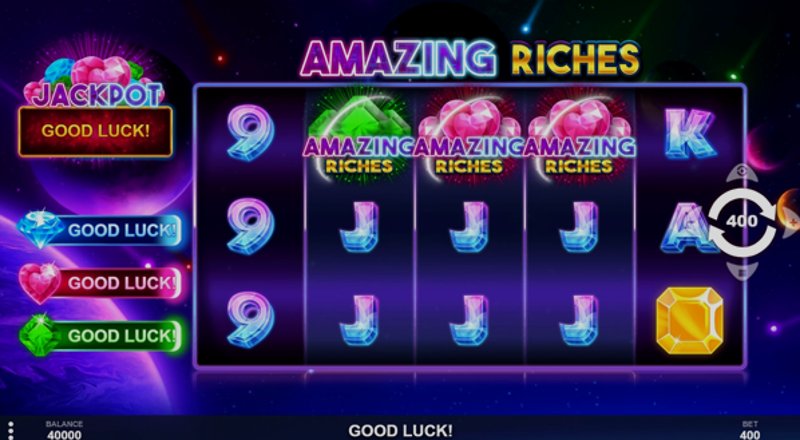 Играть Amazing Riches от Pariplay в казино 1Win