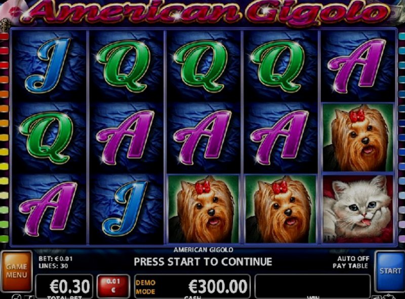 Играть American Gigolo от Ct Interactive в казино 1Win